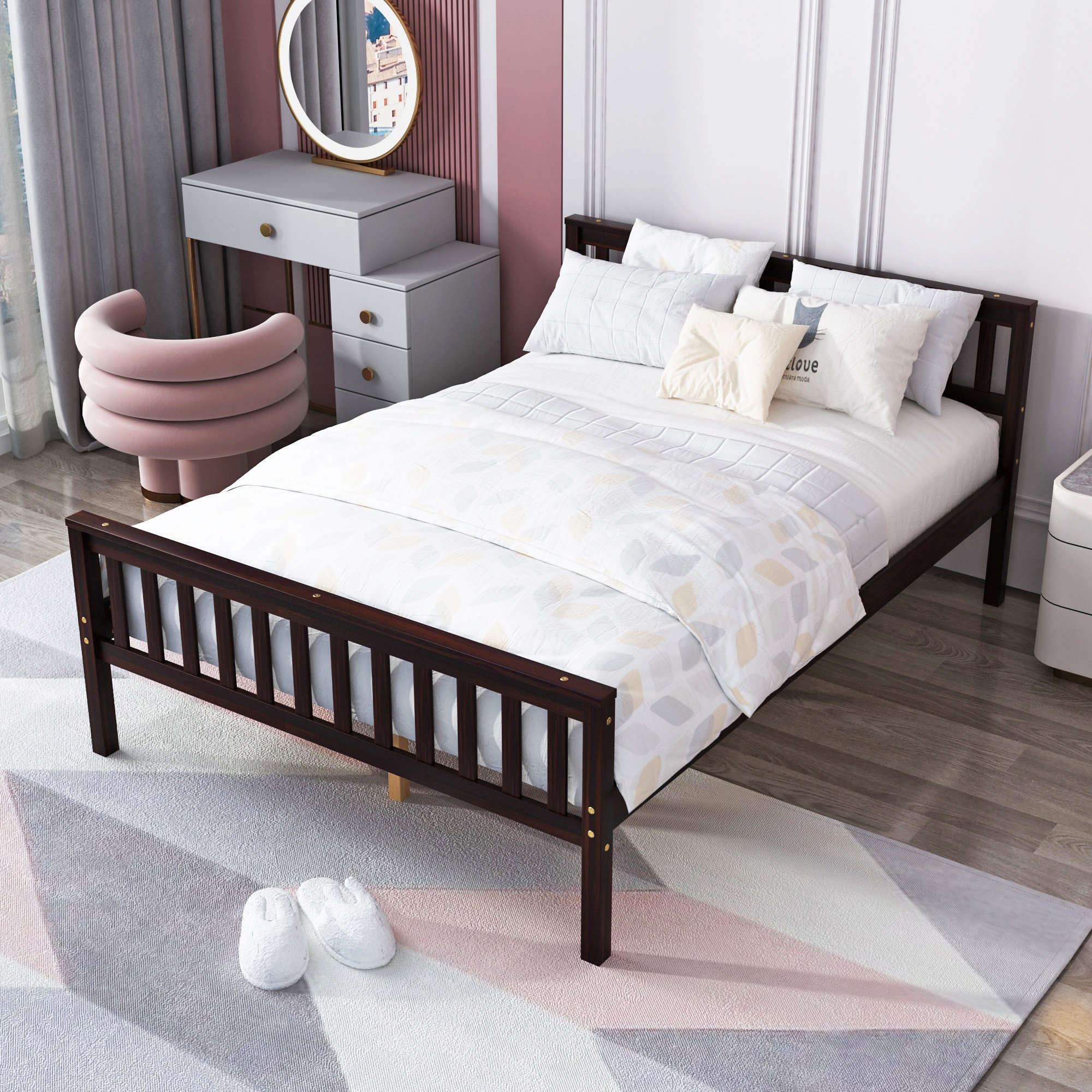 YD Teck Bed Wayfair