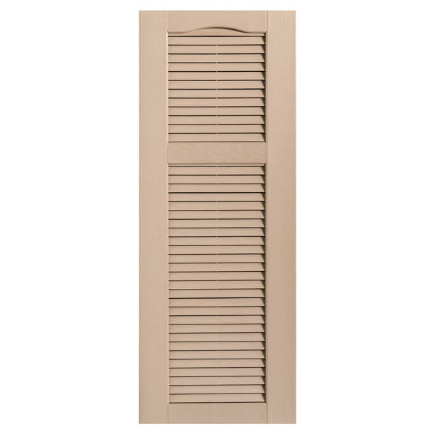Lot De 2 Paires De Volets Extérieurs En Vinyle Blanc à Persiennes - Mid-America 12x36 - Neufs