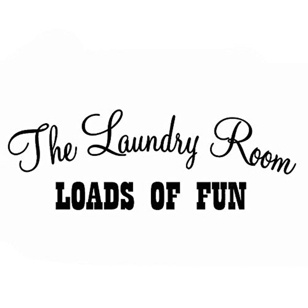 Gracie Oaks The Laundry Room Loads of Fun Laundry Wall Decal & Reviews