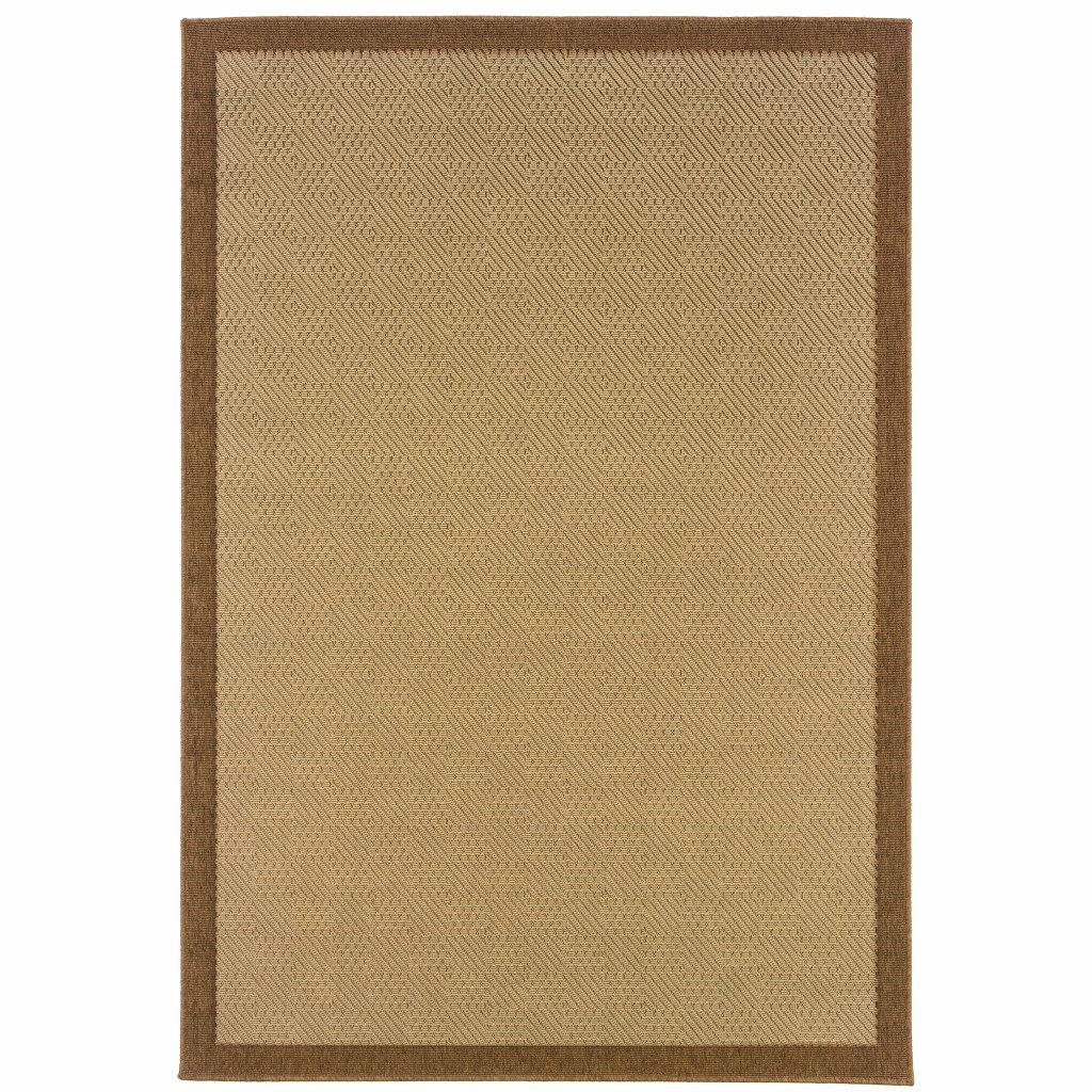 Rosecliff Heights Ekbote 5 X 8 Beige Brown Plain Indoor Outdoor Area rosecliff-heights-ekbote-5-x-8-beige-brown-plain-indoor-outdoor-area