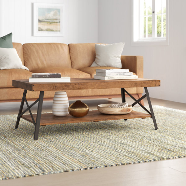 Sand & Stable Laguna Solid Wood Coffee Table with Storage