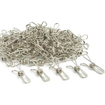Wire Clothespins Laundry Chip Clips-40 Pack Bulk Clothes Pins with Heavy Duty, 