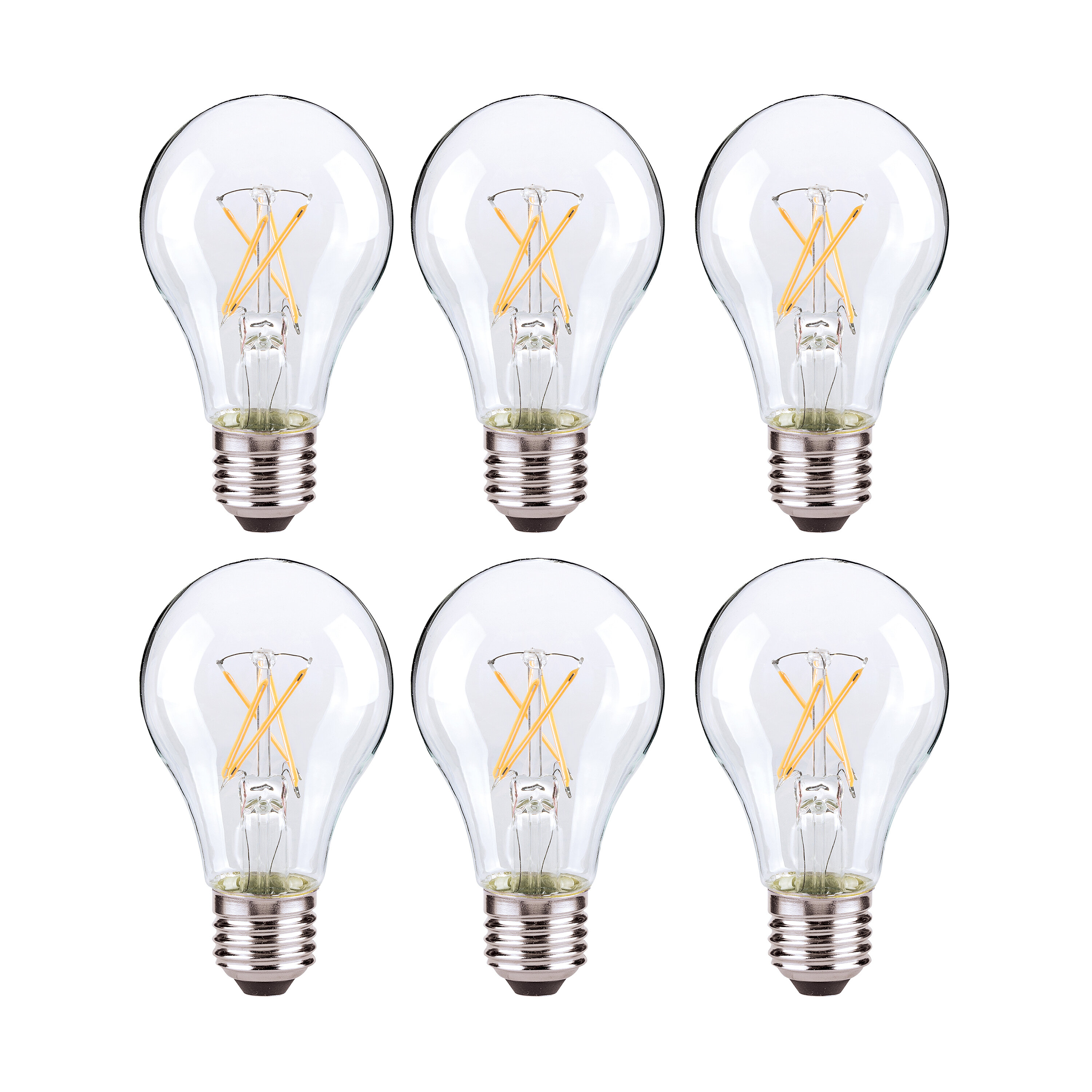 Satco Watt (60 Watt Equivalent), LED, Light Bulb, Warm White (2700K) E26/Medium (Standard) Base | Wayfair