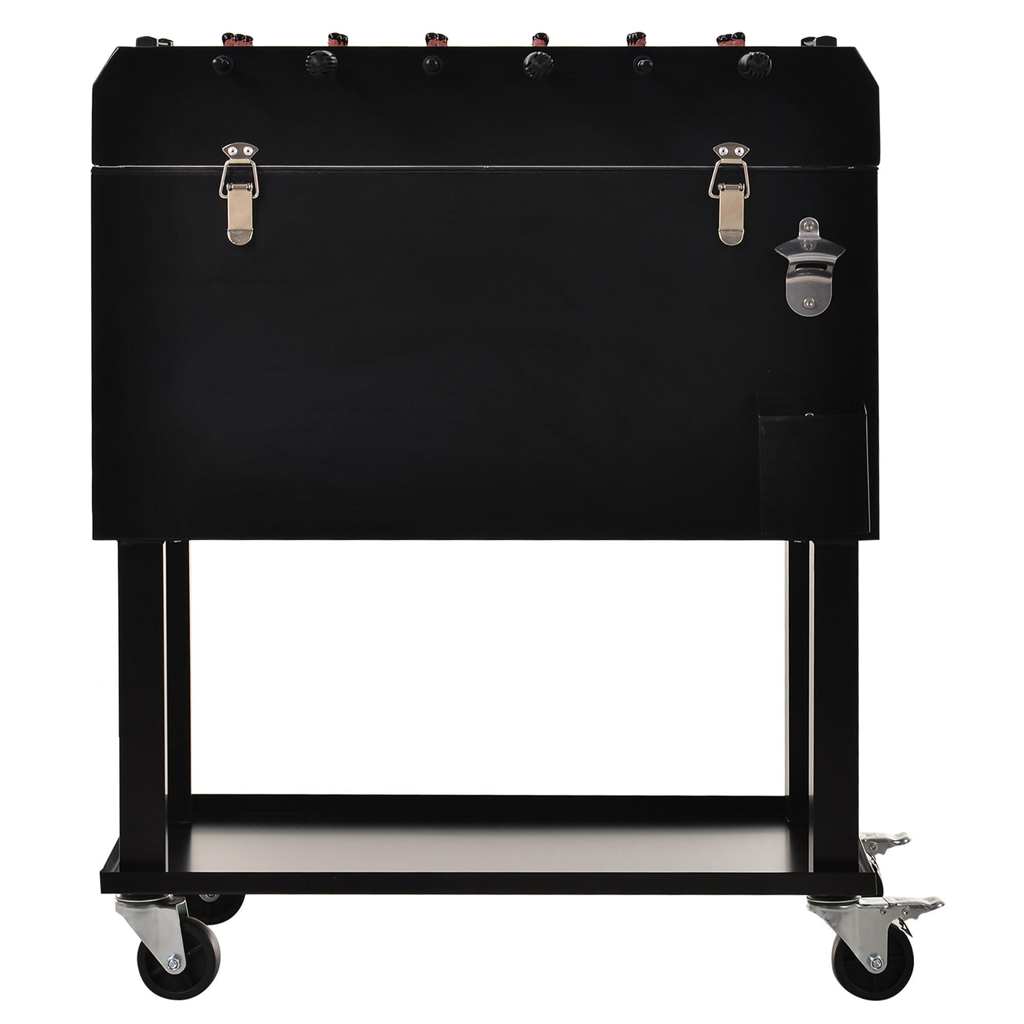 Freeport Park® Arlmont & Co. 65L Patio Cooler Ice Chest With Foosball