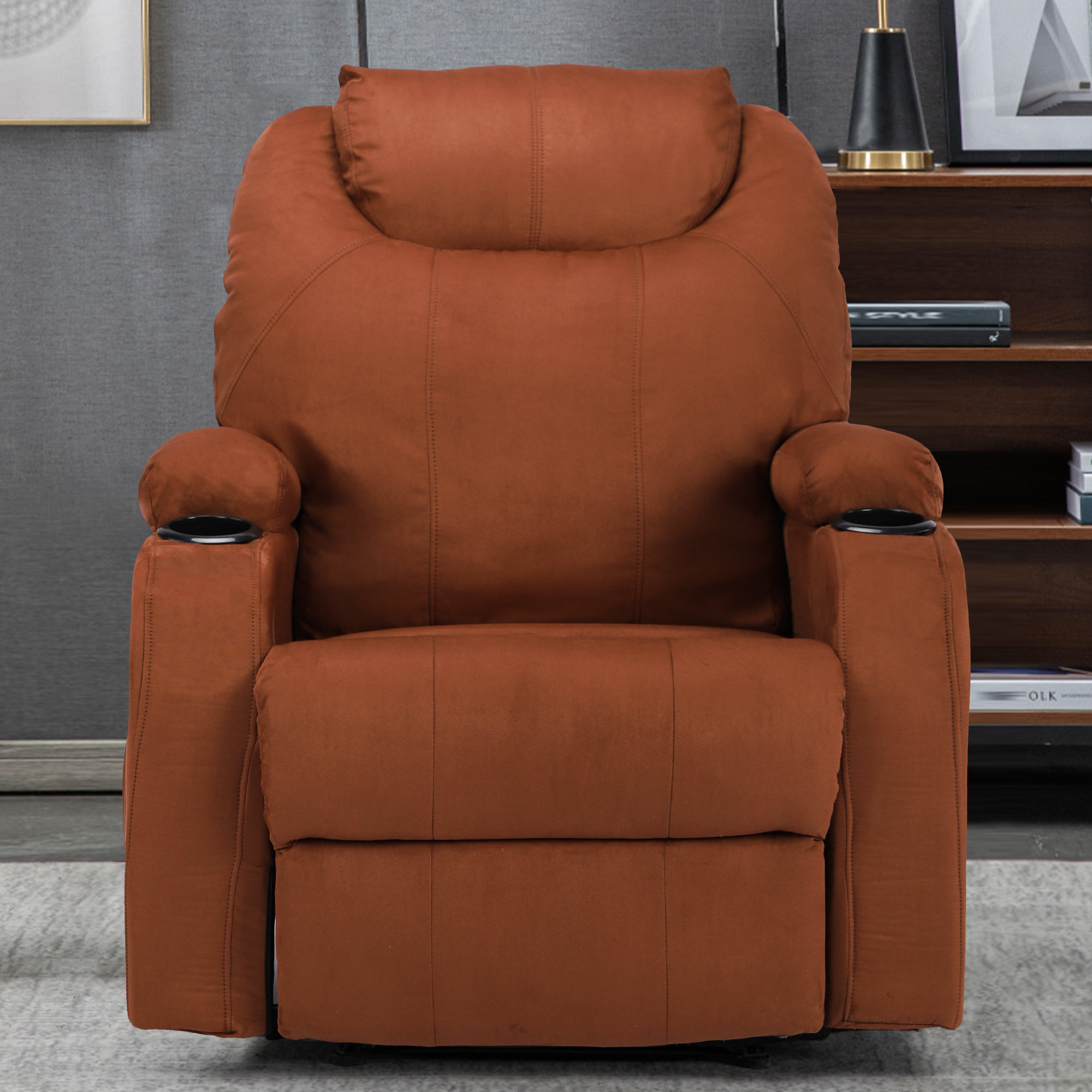 Latitude Run® Reider Upholstered Recliner Wayfair