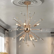 sputnik swag chandelier