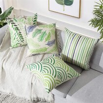 New Plain Indoor Outdoor Waterproof Garden Furniture Cushions Covers 2 Sizes 