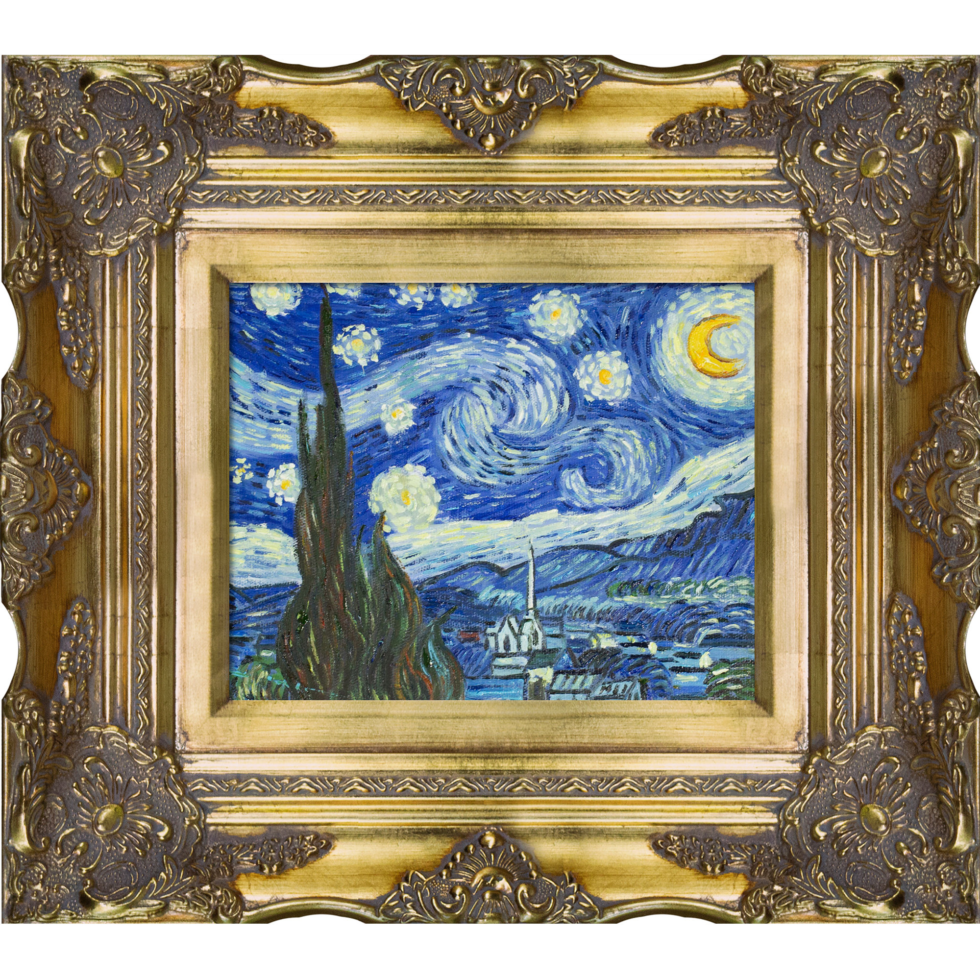 Tori Home Vincent Van Gogh Picture Frame Painting on Canvas Wayfair