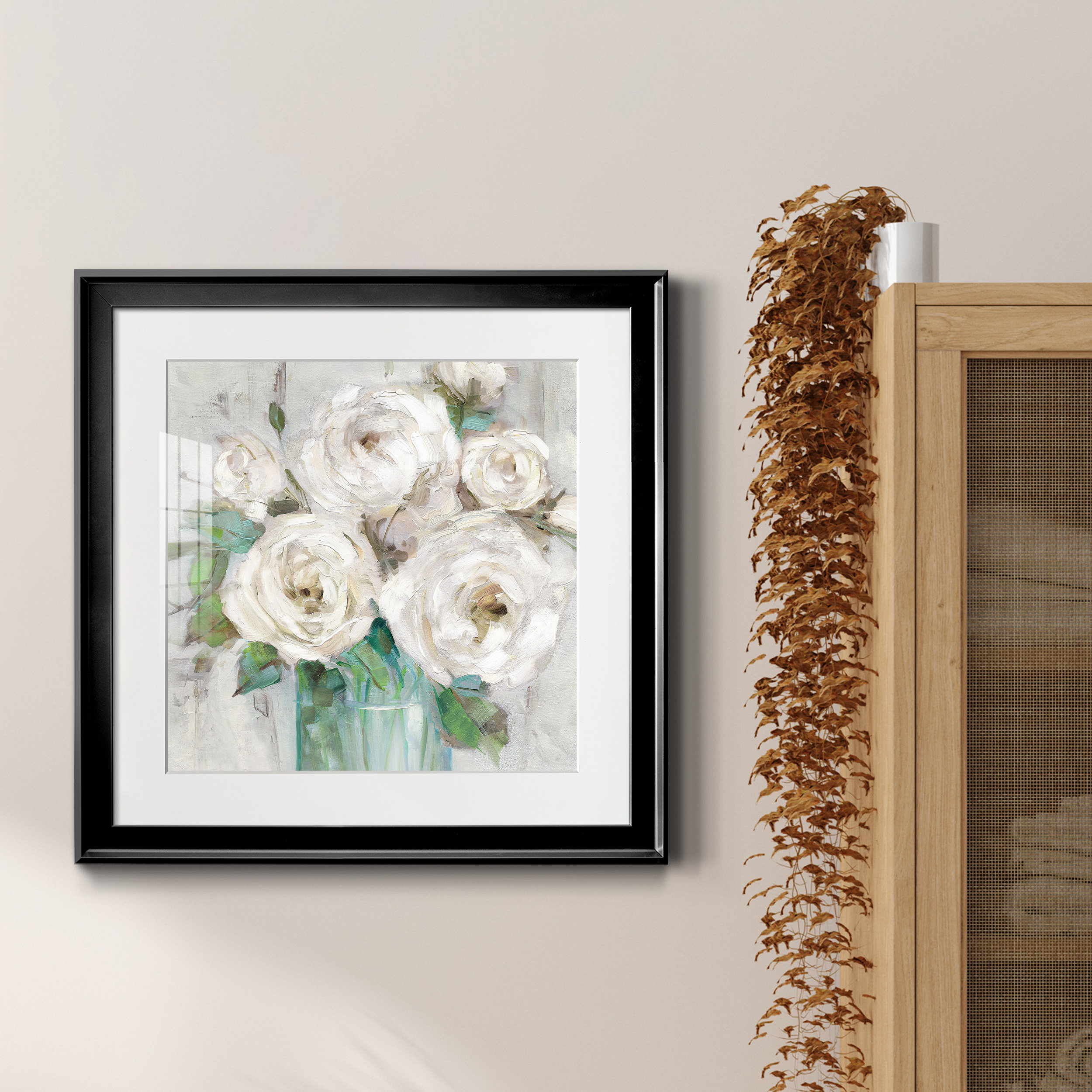 Winston Porter Cottage Whites Picture Frame Painting Wayfair