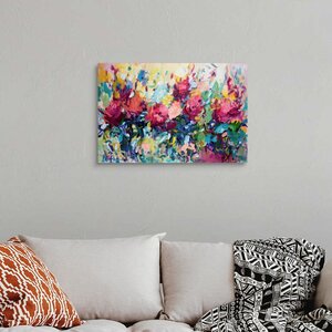 Wrought Studio The Garden At Naples by Amira Rahim - Painting on Canvas ...