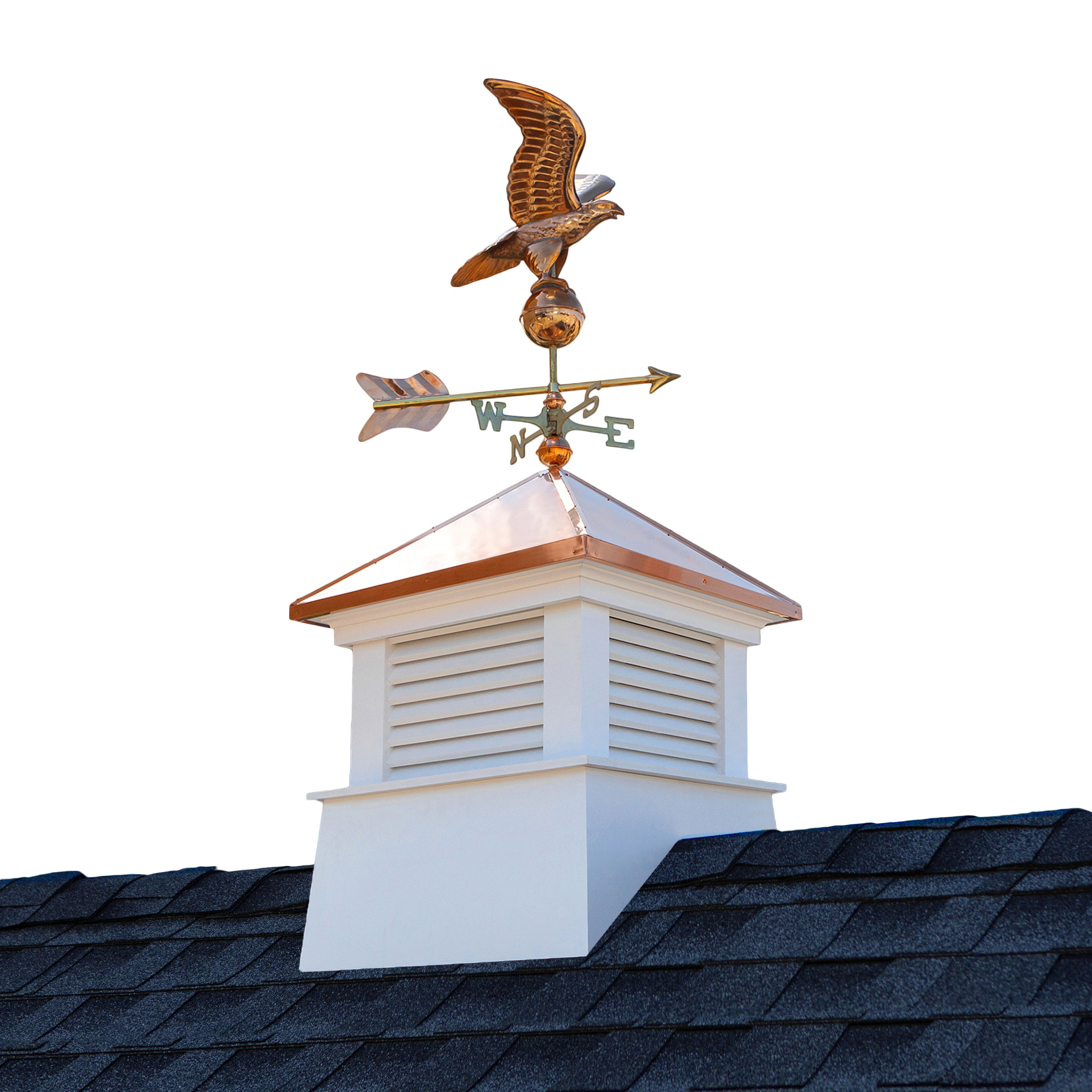 Good Directions Manchester Vinyl Cupola with Eagle Weathervane Wayfair