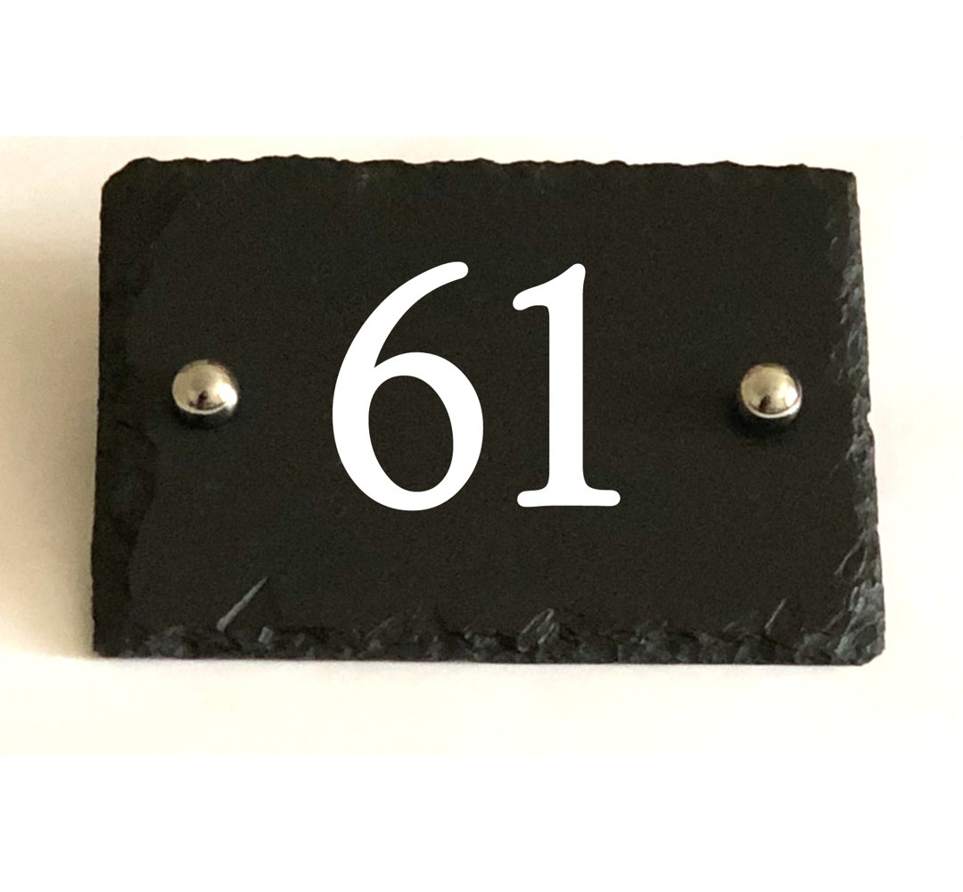 Garten Living 1-reihiges Adressschild Josia