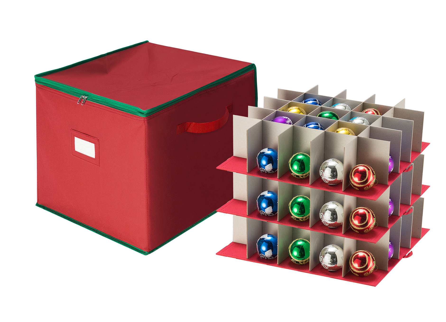 The Holiday Aisle® Christmas Ornament Storage Chest & Reviews Wayfair