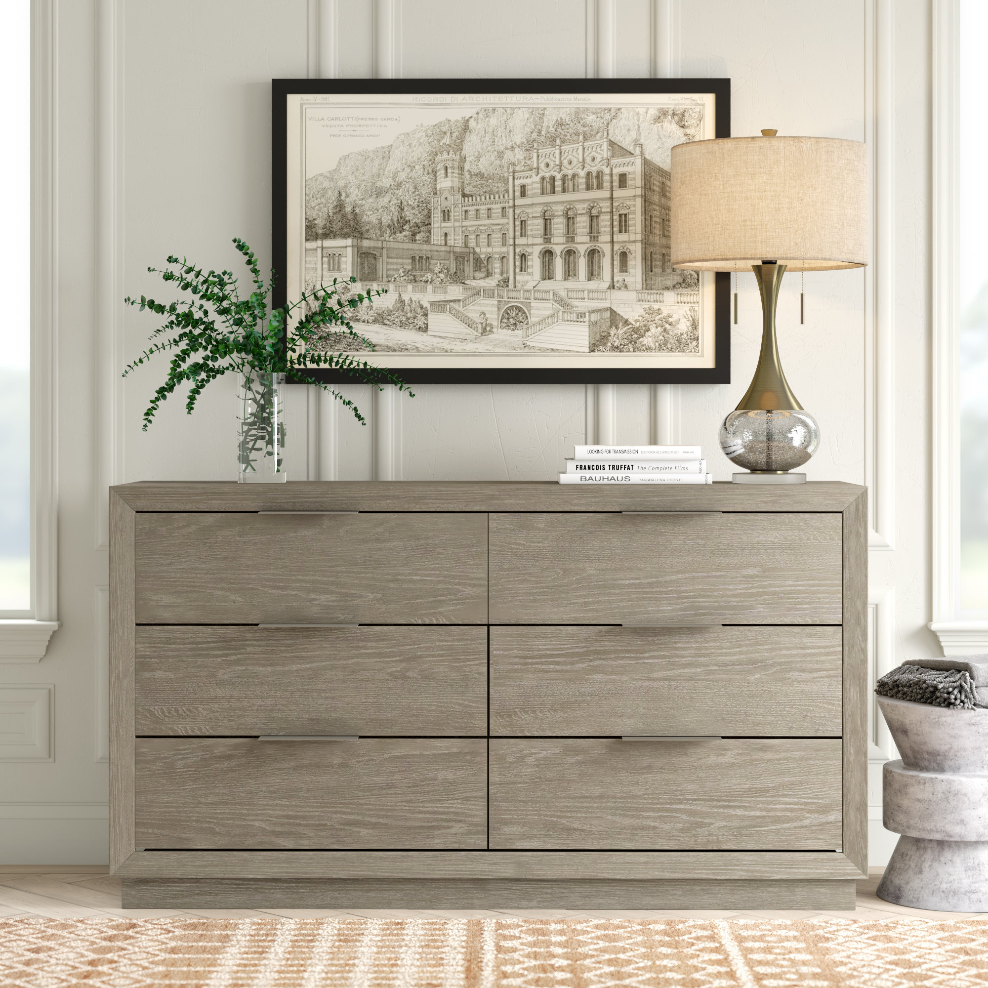 Greyleigh™ Delaplaine 6 Drawer Dresser & Reviews Wayfair