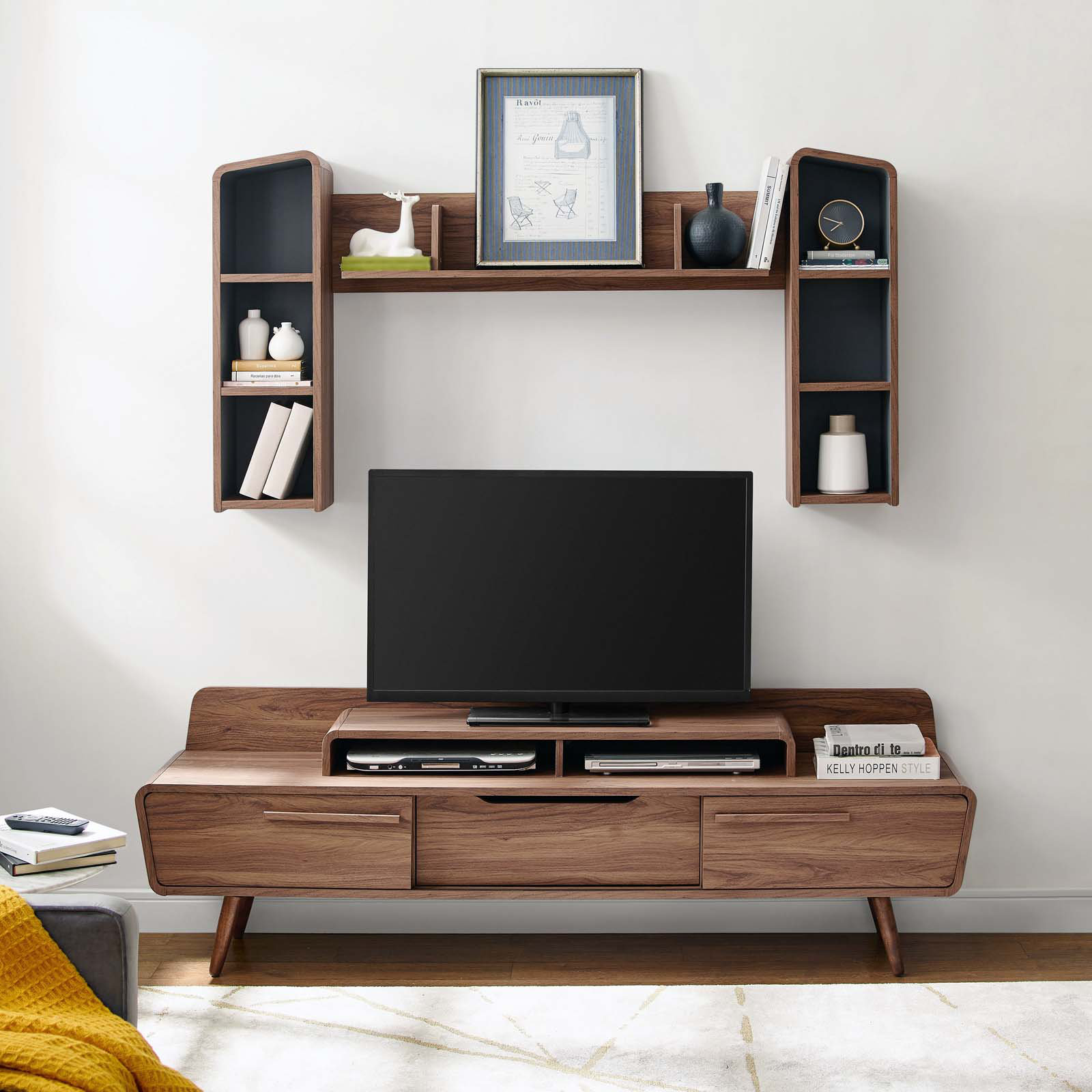 Oliver Khoury Entertainment Center for TVs up to 85" & Reviews