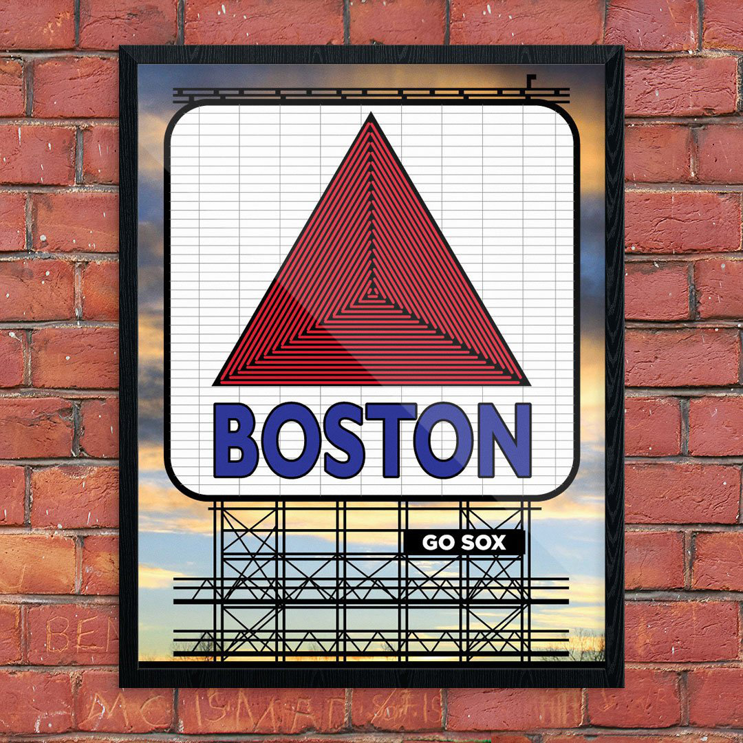 Winston Porter Boston Go Sox Citgo Sign - Unframed Graphic Art & Reviews |  Wayfair