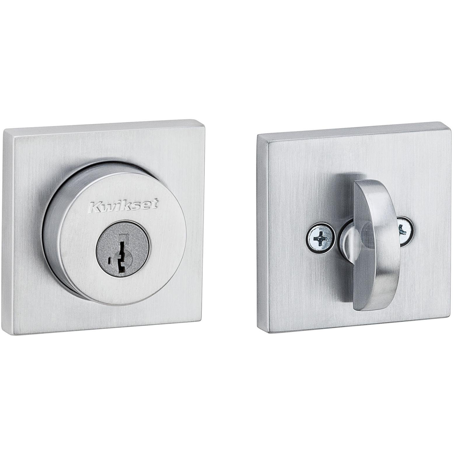 Kwikset Halifax Single Cylinder Square Deadbolt Wayfair