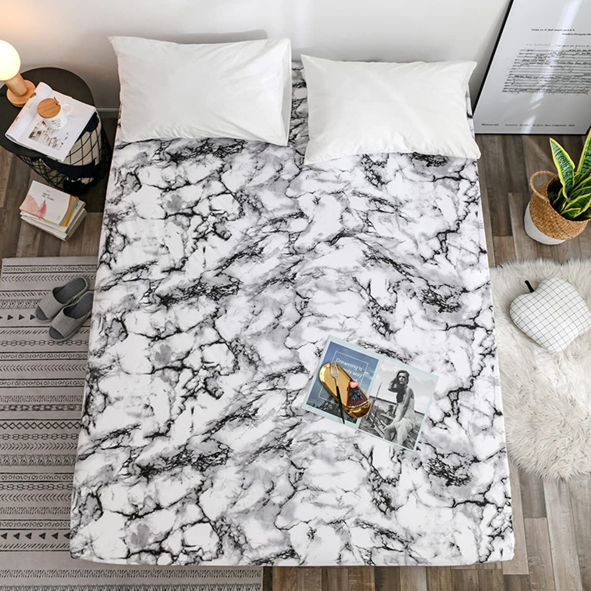 Elemant Trade Abstract Microfiber Sheet 