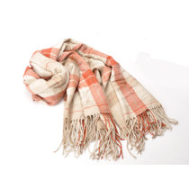 Orange Plaid Blankets \u0026 Throws 
