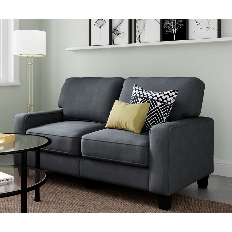 Stevig Bewust worden Onderbreking Serta at Home Serta Palisades Upholstered 61" Sofas for Living Room Modern  Design Loveseat & Reviews | Wayfair