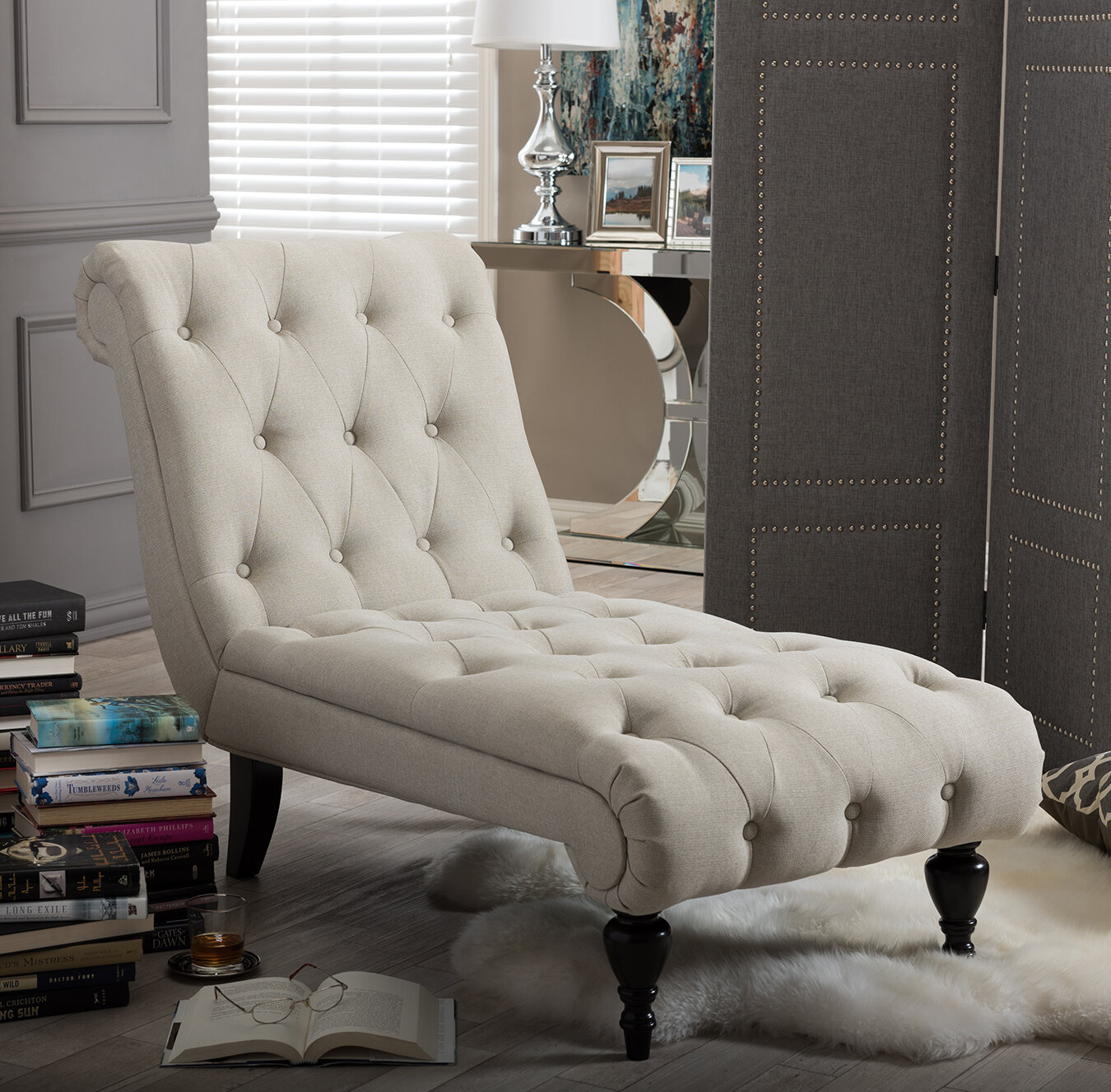 Colegrove Upholstered Chaise Lounge