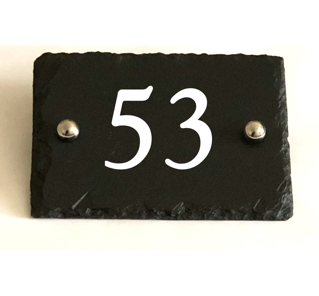 Garten Living 1-reihiges Adressschild Josia