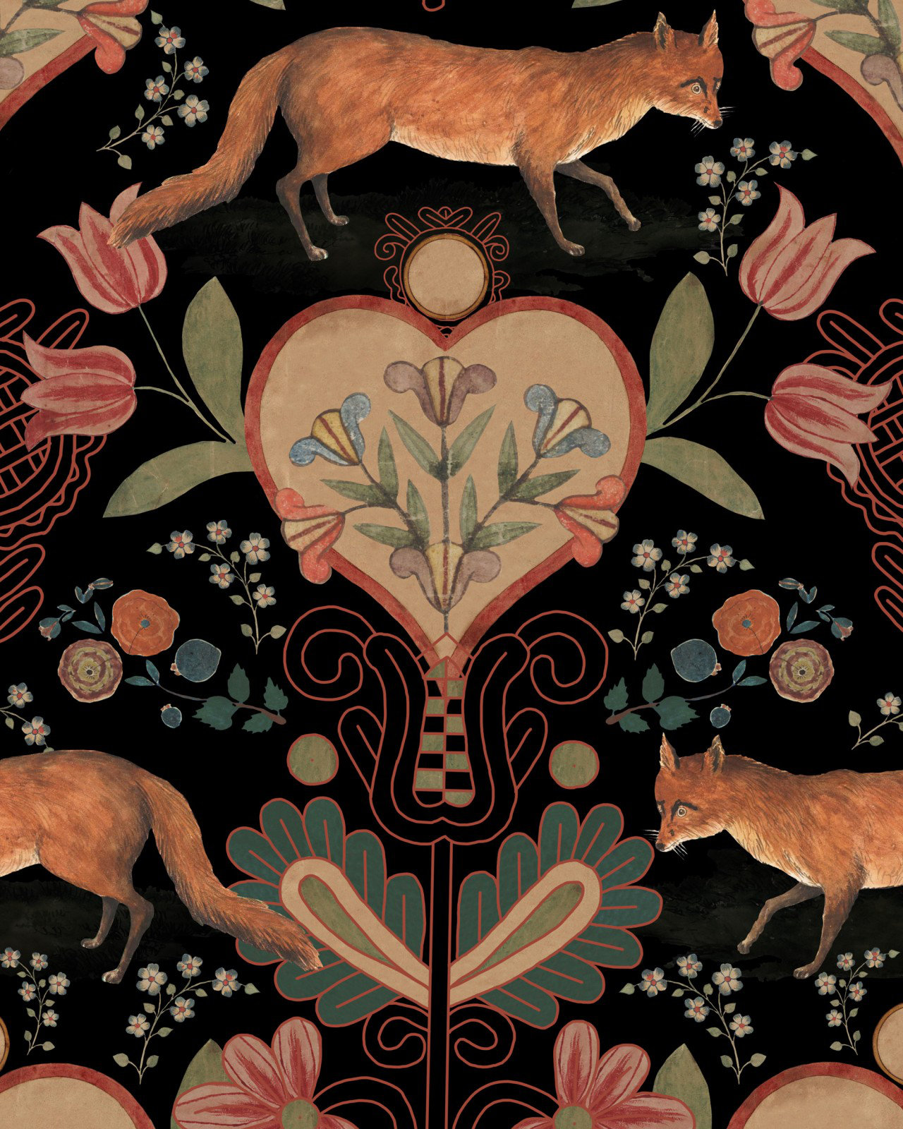 Transylvanian Roots Wallpaper Roll (Set of 3)