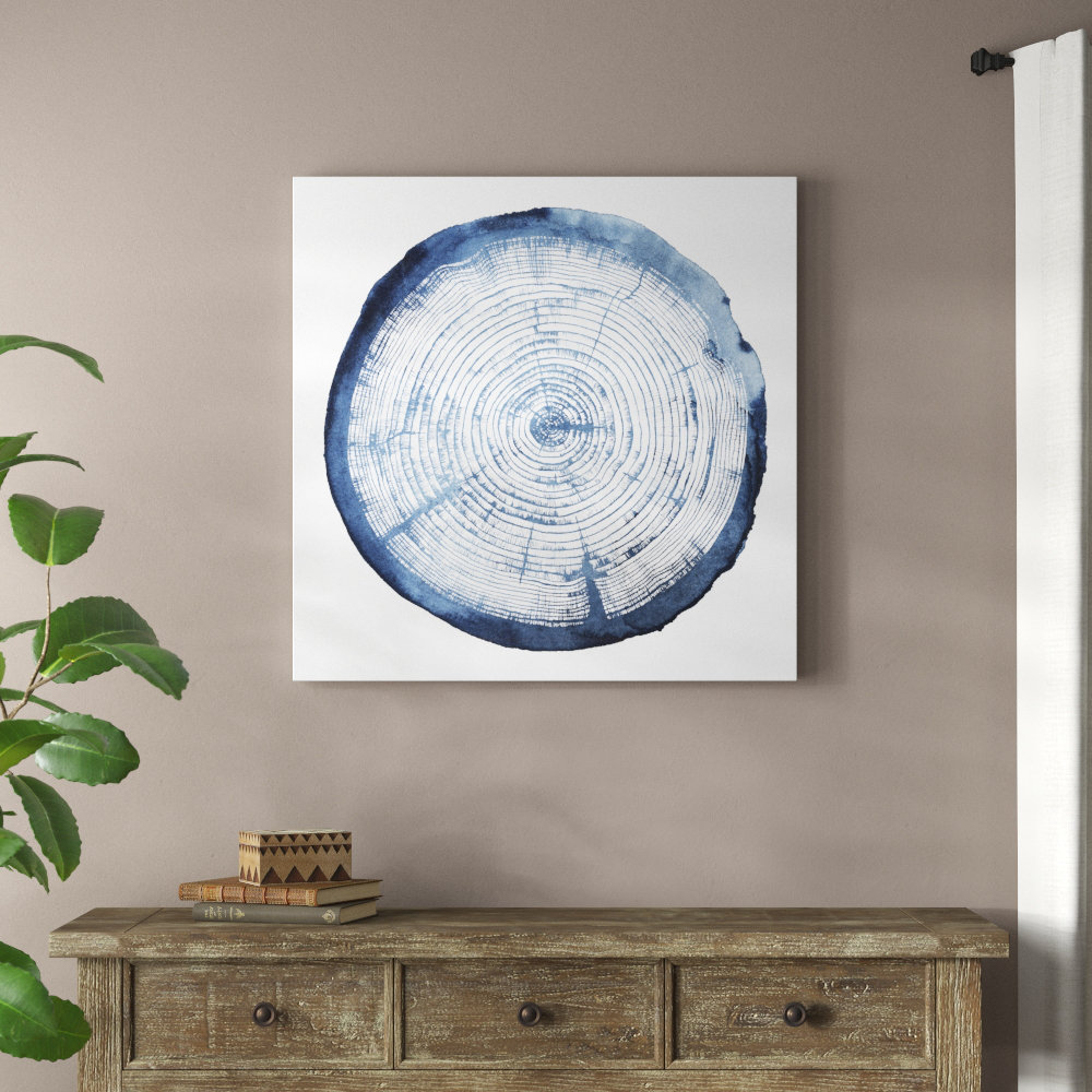 Sand & Stable Tree Ring Overlay I by Grace Popp - Wrapped Canvas ...