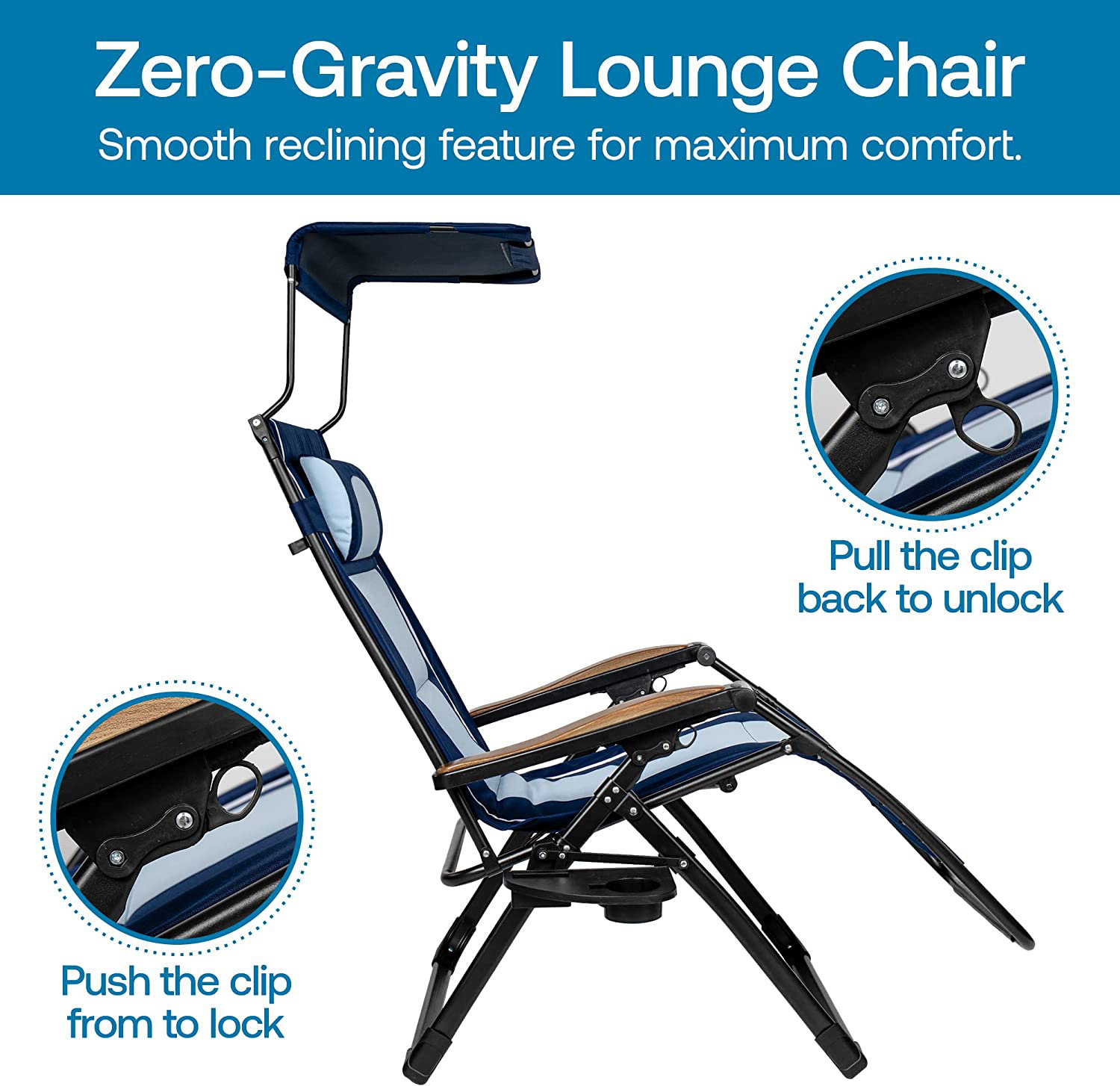 Arlmont & Co. Kolyo Reclining Zero Gravity Chair with Cushion Wayfair