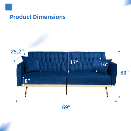 Somiya 68.5'' Upholstered Sofa