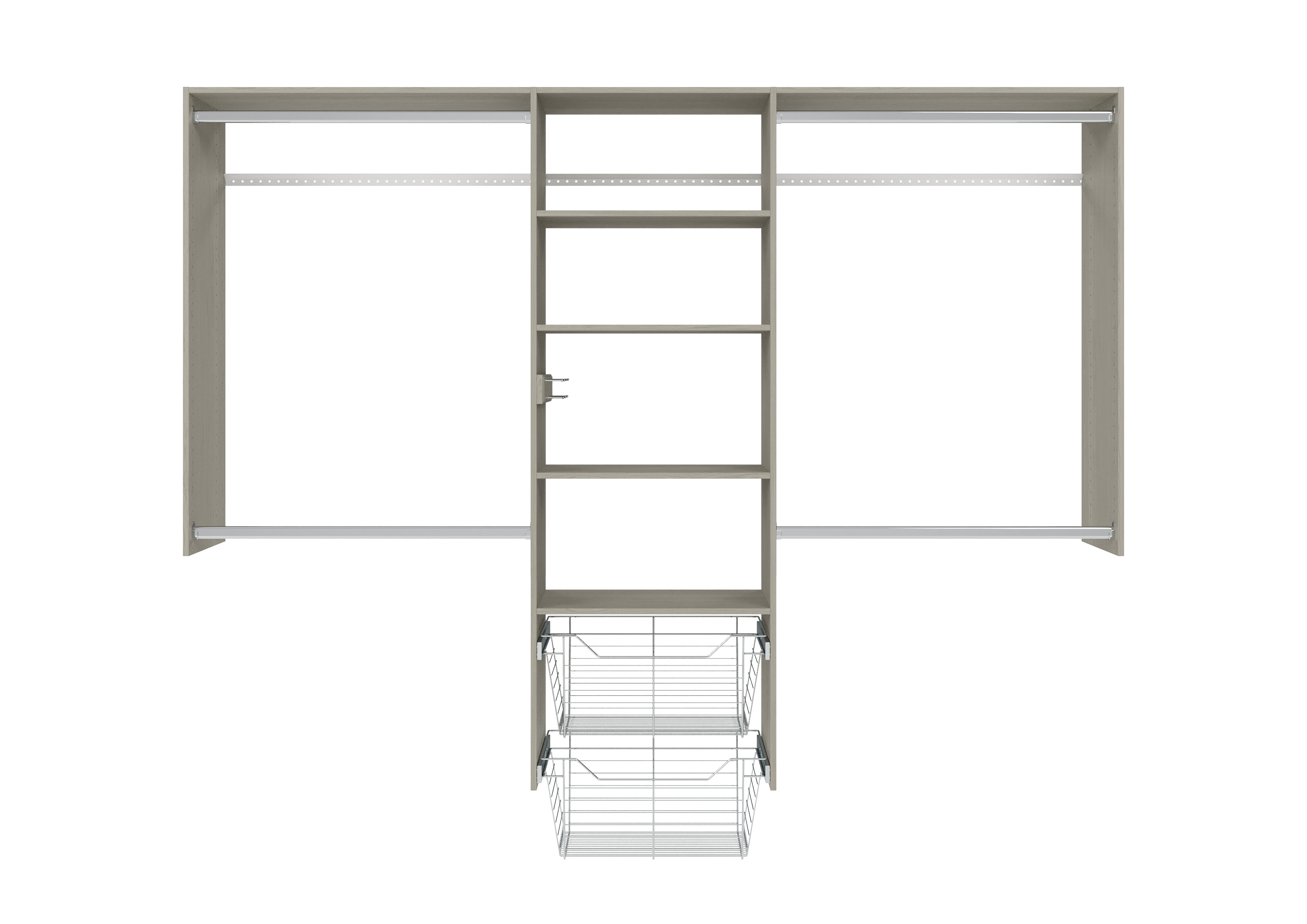 Dotted Line™ Grid Entryway Closet System | Wayfair