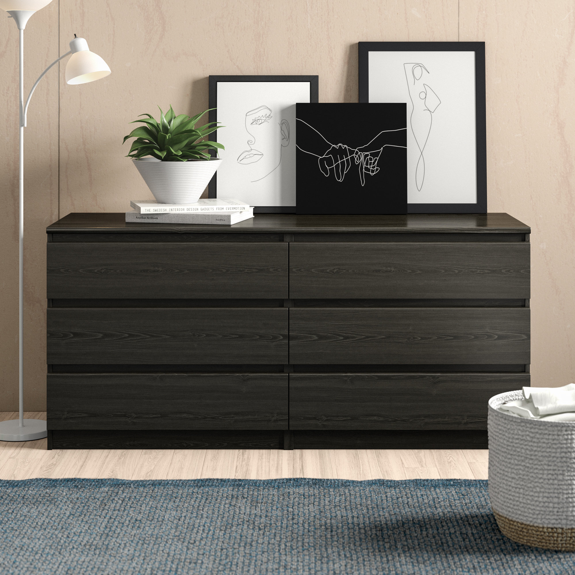 Zipcode Design™ Kepner 6 - Drawer Dresser & Reviews - Wayfair Canada