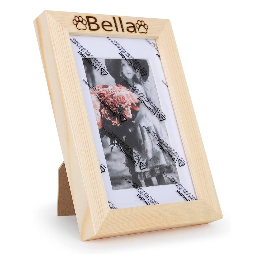 Ebern Designs Laralyn Personalized Light Wood Vintage Custom Rustic