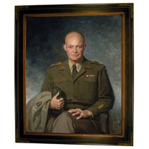 Thomas Edgar Stephens Dwight D Eisenhower Extra Large Art Poster 