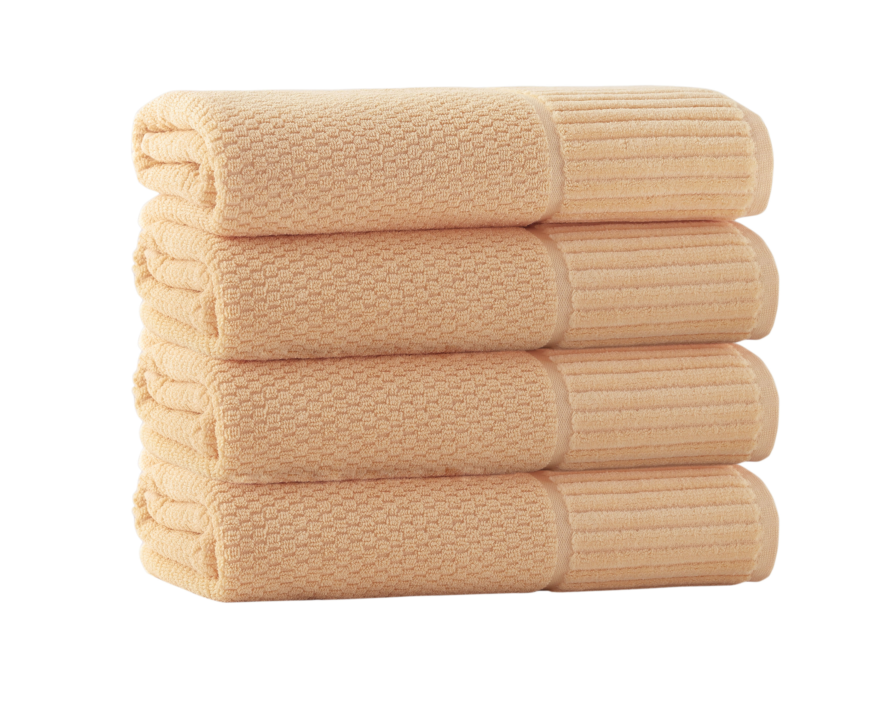 Lark Manor Argo 4 Piece Turkish Cotton Bath Towel Set & Reviews Wayfair