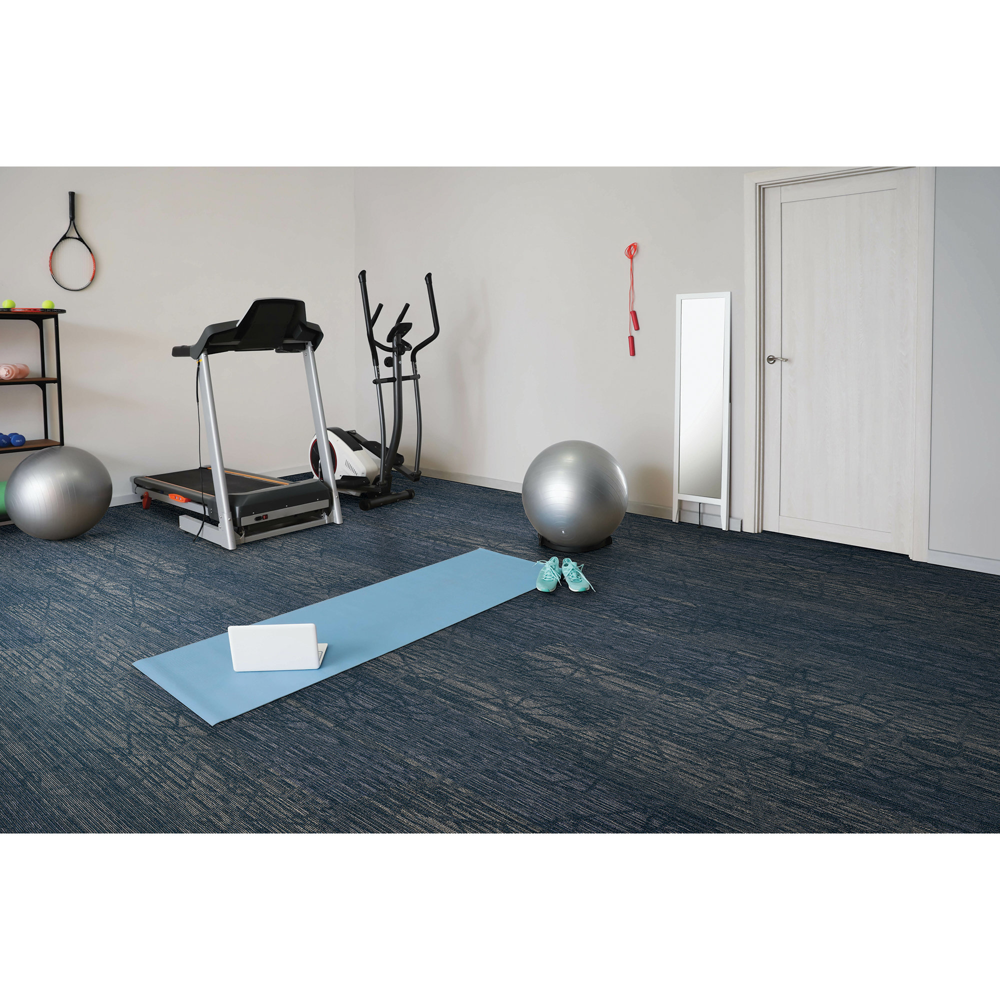 Mohawk Advance 12" x 36" Level Loop Adhesive Tabs Carpet Tile & Reviews