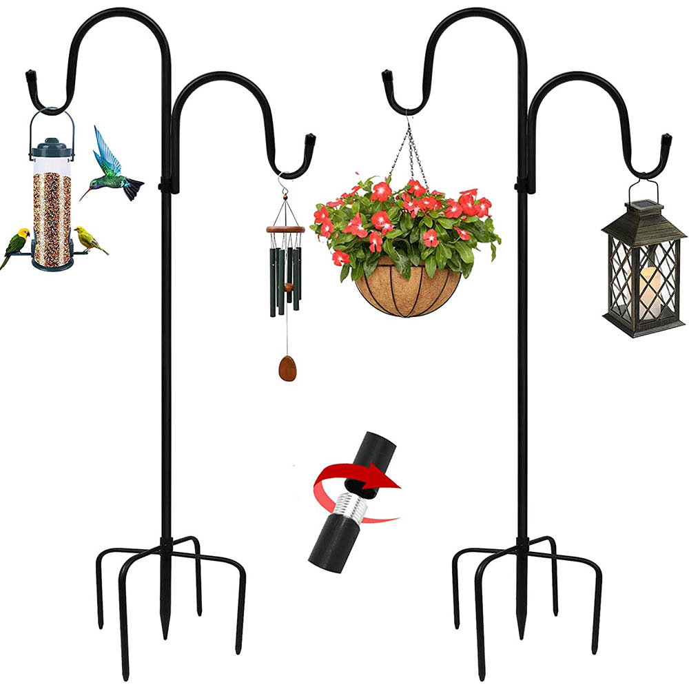 NKJUNEER Outdoor Bird Feeder Pole with 5 Prongs Base Wayfair
