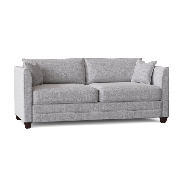 Lourenco 77'' Square Arm Sofa Bed with Reversible Cushions