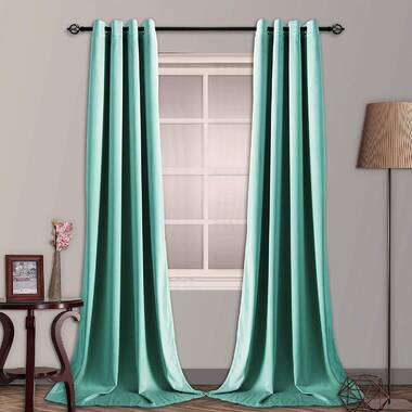 Dolphin Living Room Bedroom Curtain 2 Panels Set Grommet Thermal Insulated Room 
