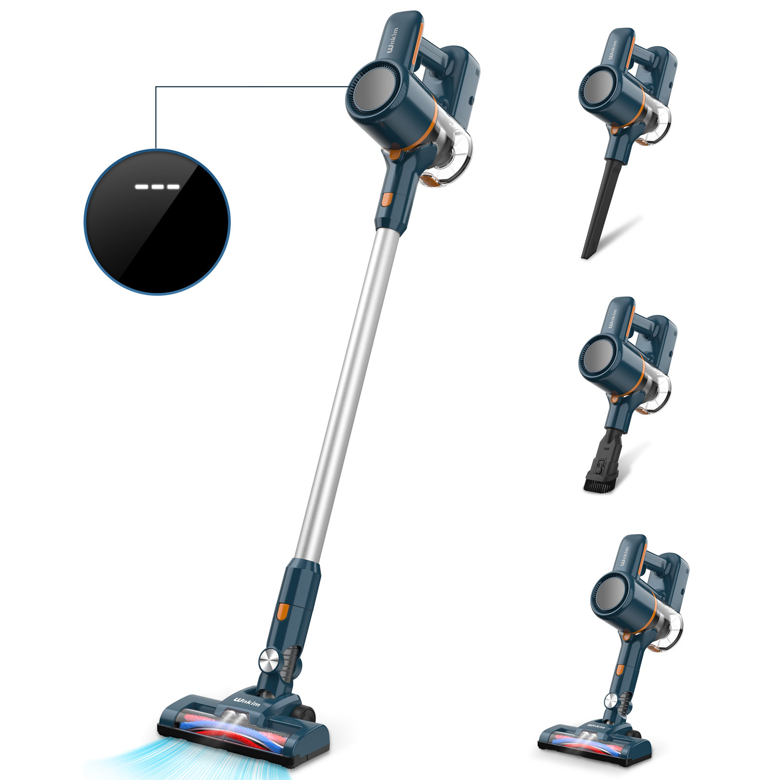 Wnkim Cordless Bagless Stick Vacuum Cleaner Wayfair