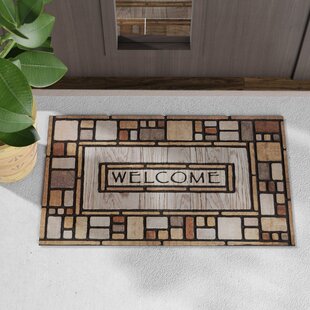 Front Door Mat,Inside or Outside Entryway Front Door Welcome Mat,Large Size 36x2 