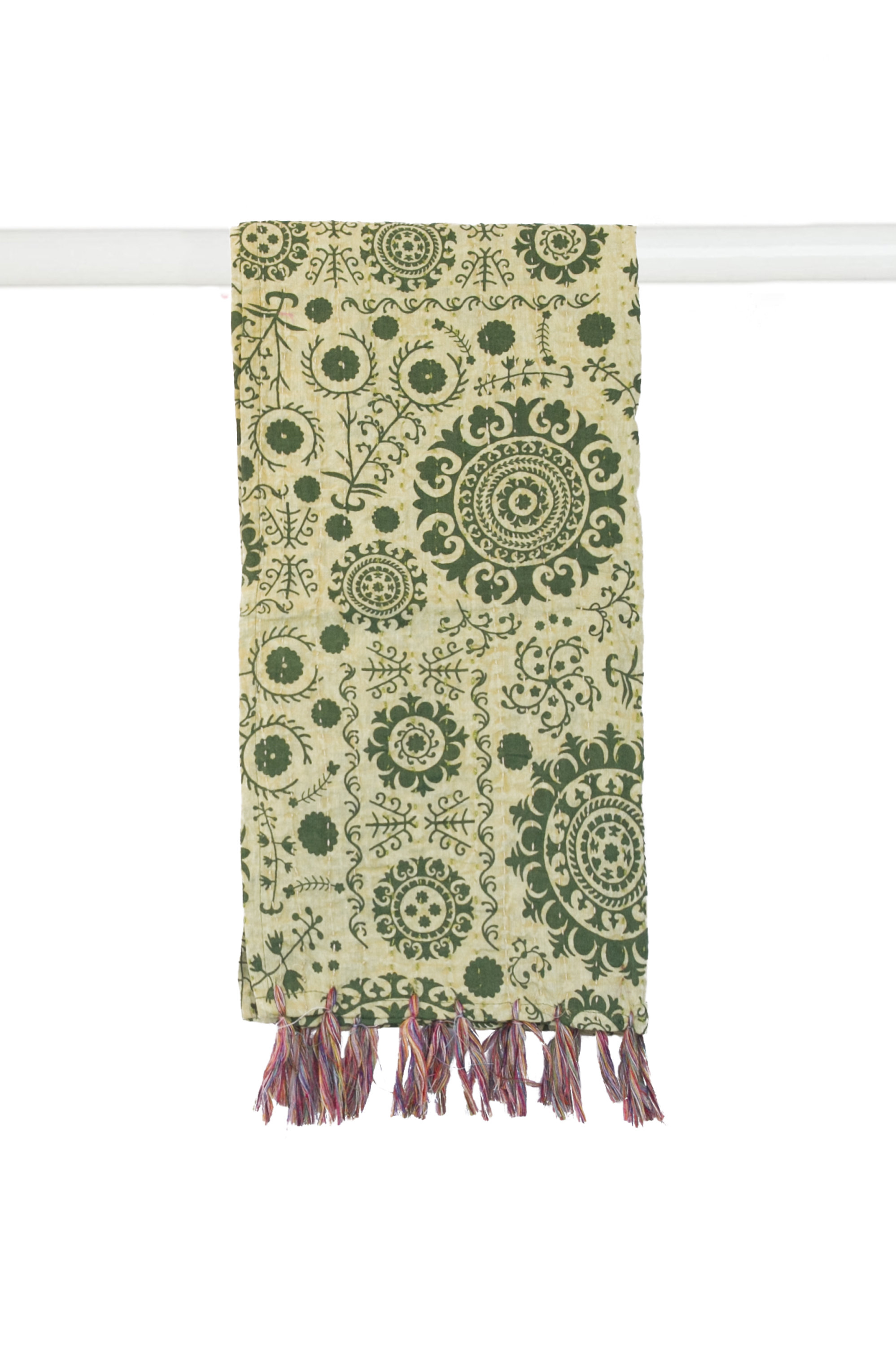 Taj Hotel Kantha 100 Cotton Bed Runner Wayfair