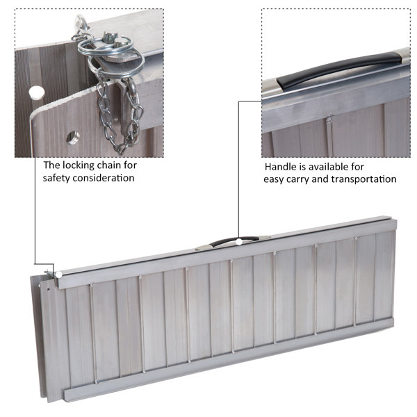 HomCom Portable Ramp & Reviews | Wayfair