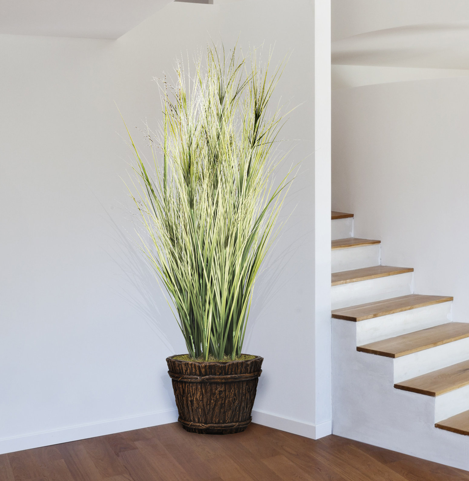 Freeport Park® Buchanan 68'' Faux Onion Grass in Pot & Reviews Wayfair