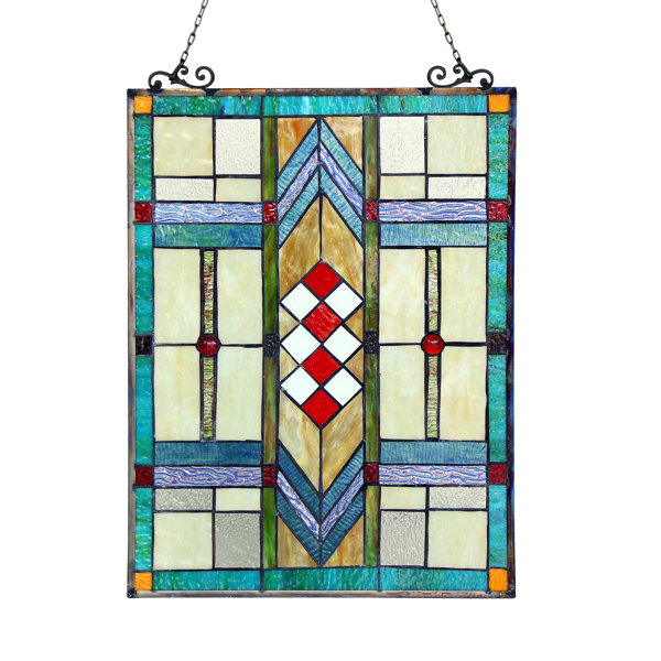 Rectangular Windowpane Astoria Grand Rectangular Glass Window Panel & Reviews | Wayfair