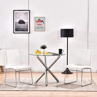 3 piece glass dinette sets