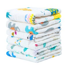 Baby Soft Towel Colorful Cotton Washing Toddler Shower Care Bathing Supplies N7 