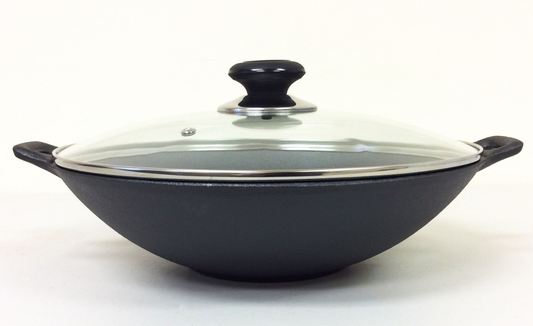 Cuisiland Cast Iron Wok With Lid Reviews Wayfair cuisiland-cast-iron-wok-with-lid-reviews-wayfair