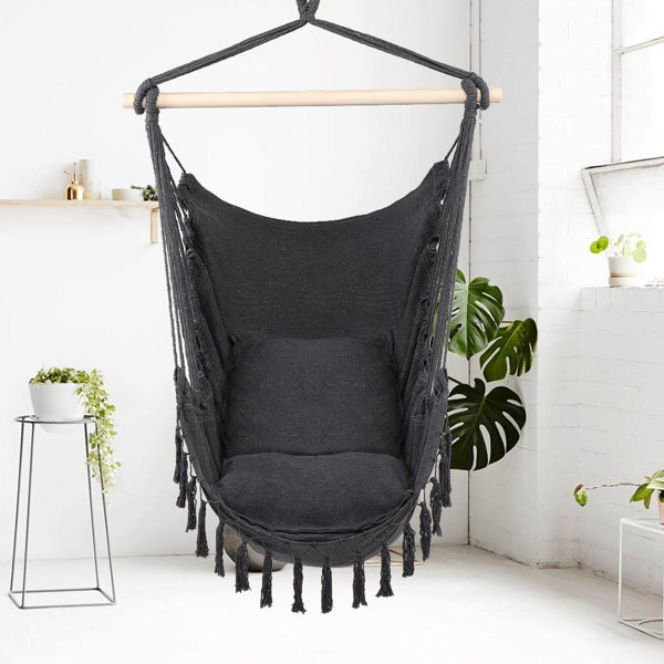Canvas Hammock Chair with Foot Rest More Colour Options Available 