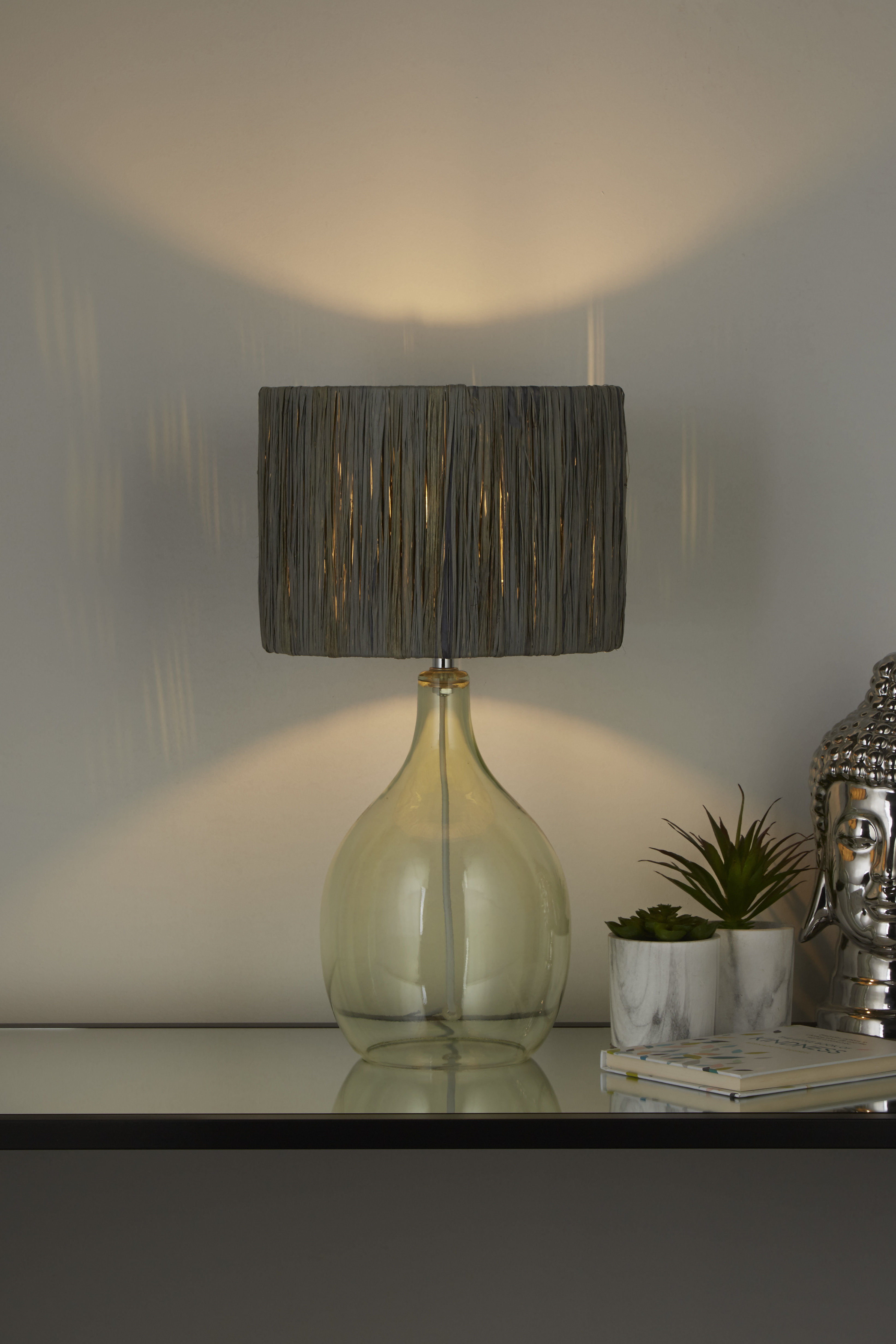 Bay Isle Home 18Cm H Bamboo/Rattan Drum Lamp Shade ( Spider ) in Dark